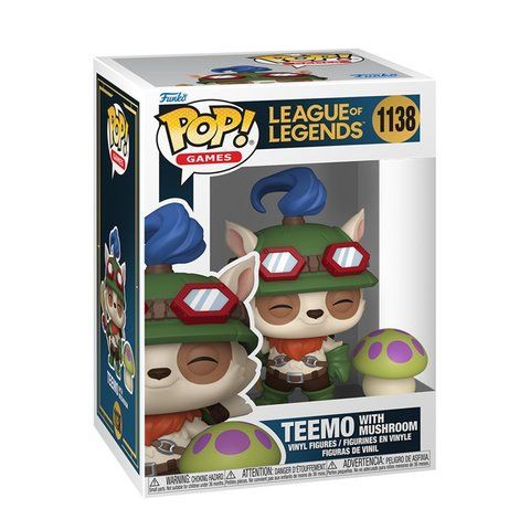 Набір ігрових фігурок Funko POP! серії Ліга Легенд - Тімо з Отруйною пасткою 86113 фото