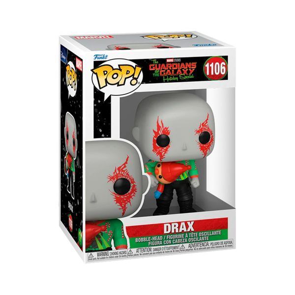 Ігрова фігурка Funko Pop! серії Вартові галактики: Holiday Special &ndash; Дракс 64330 фото
